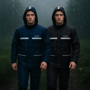 2 Pieces Double Part Raincoat Combo